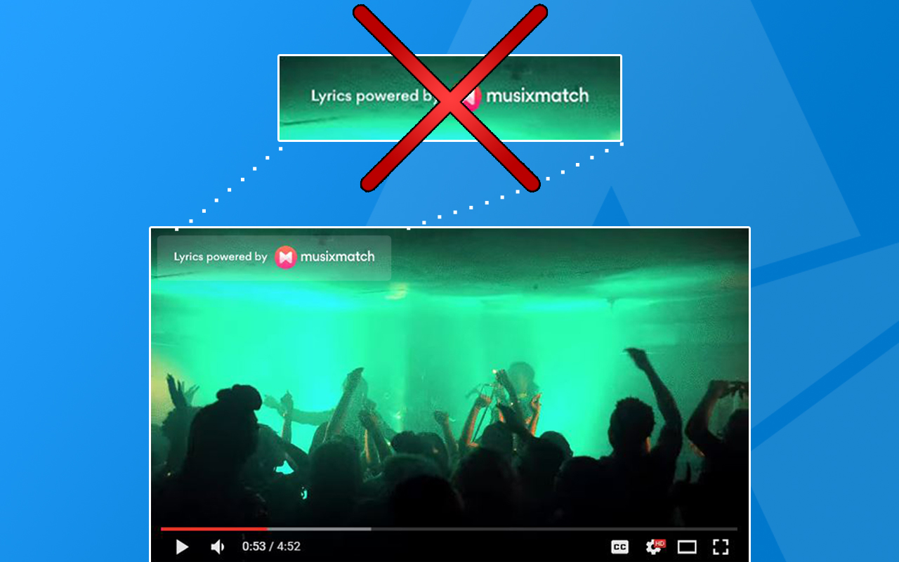 Musixmatch Lyrics Watermark Remover chrome谷歌浏览器插件_扩展第1张截图