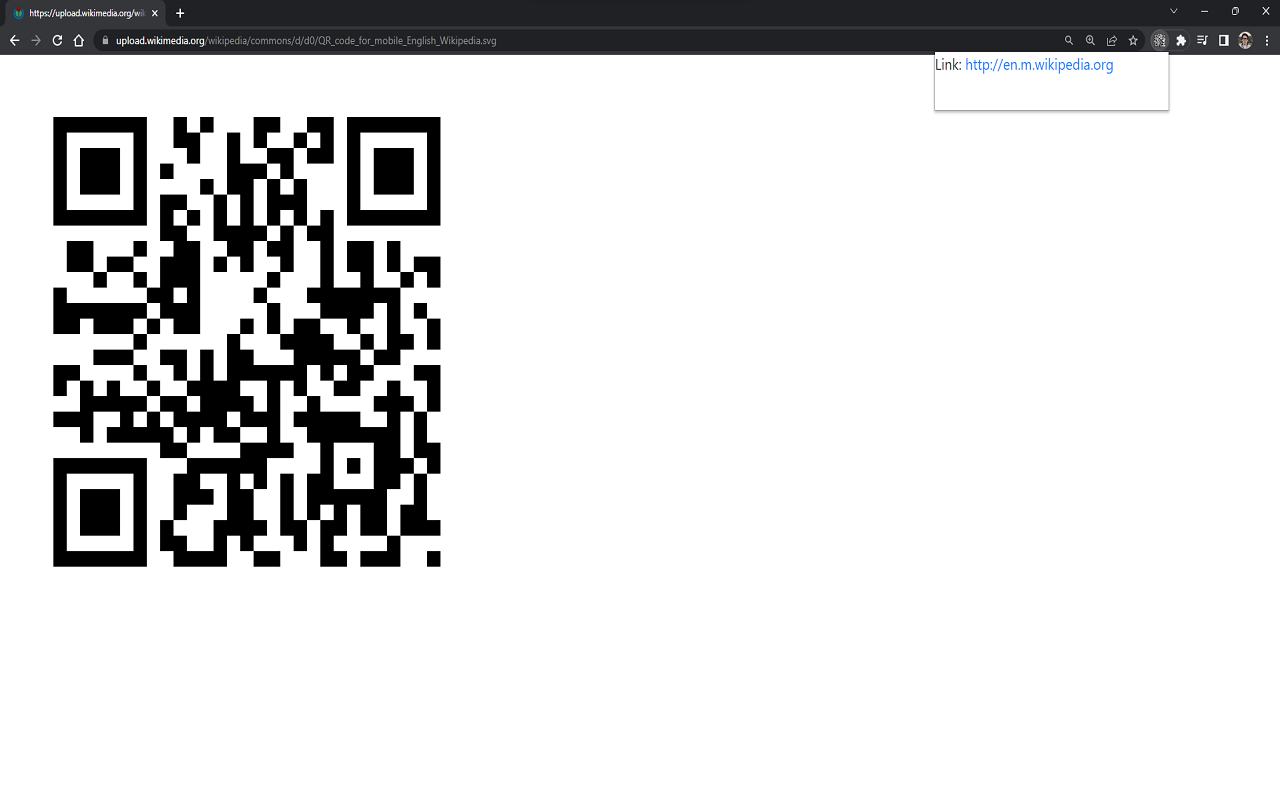 QR Code Scanner chrome谷歌浏览器插件_扩展第1张截图