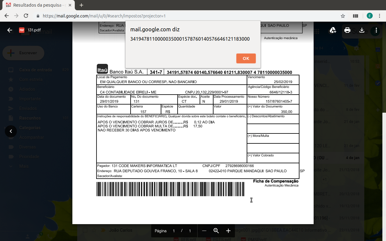 LeitorBoleto chrome谷歌浏览器插件_扩展第4张截图