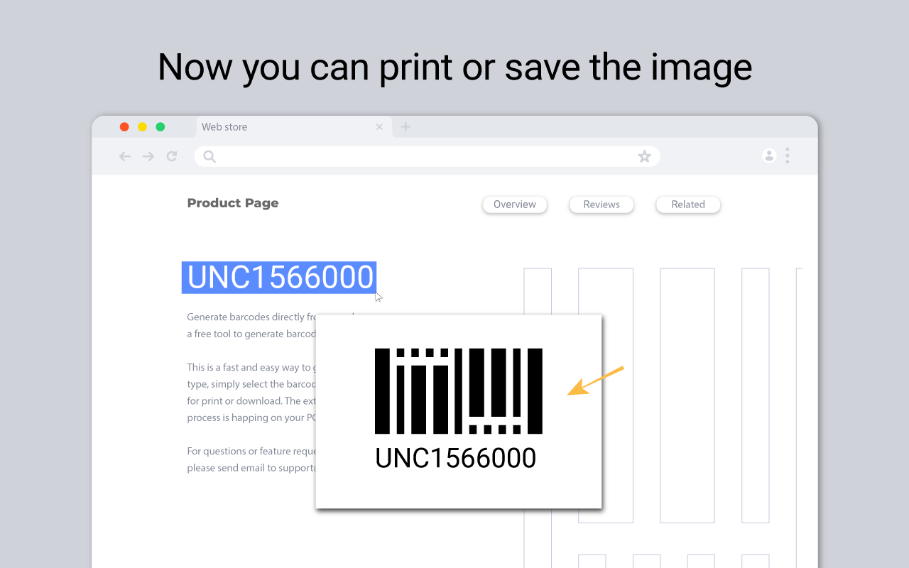 Free Barcode Generator chrome谷歌浏览器插件_扩展第1张截图