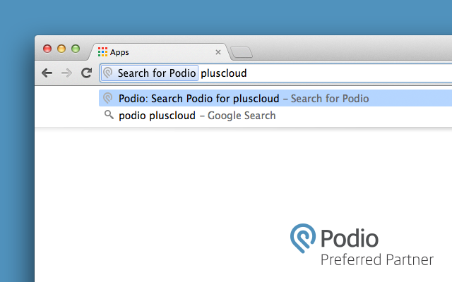 Search for Podio chrome谷歌浏览器插件_扩展第1张截图