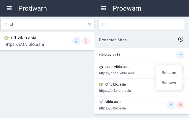 Prodwarn chrome谷歌浏览器插件_扩展第5张截图