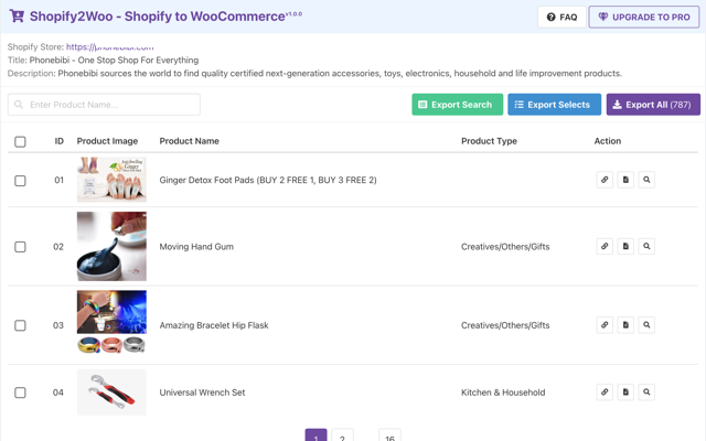 Shopify2Woo - Shopify to WooCommerce chrome谷歌浏览器插件_扩展第1张截图