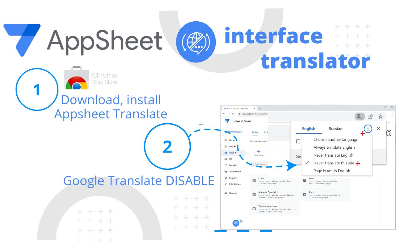 Appsheet Translate chrome谷歌浏览器插件_扩展第1张截图