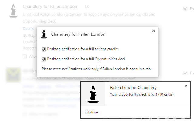Chandlery for Fallen London chrome谷歌浏览器插件_扩展第2张截图