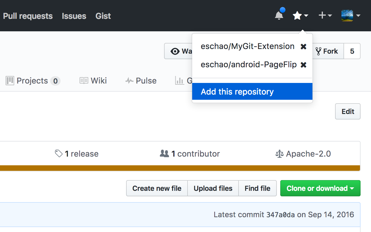 MyGit chrome谷歌浏览器插件_扩展第3张截图