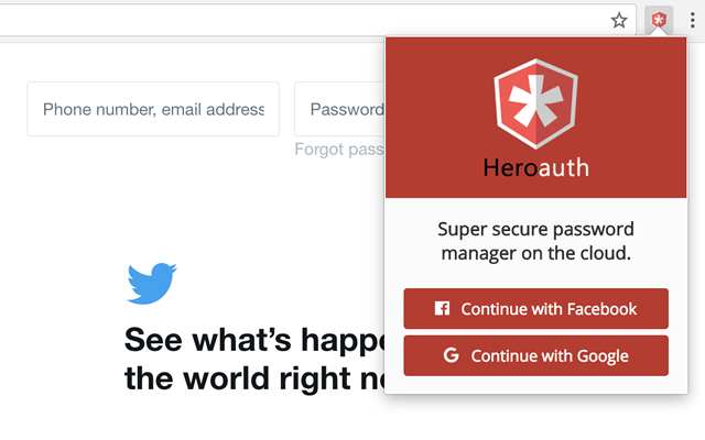 Heroauth Extension chrome谷歌浏览器插件_扩展第1张截图