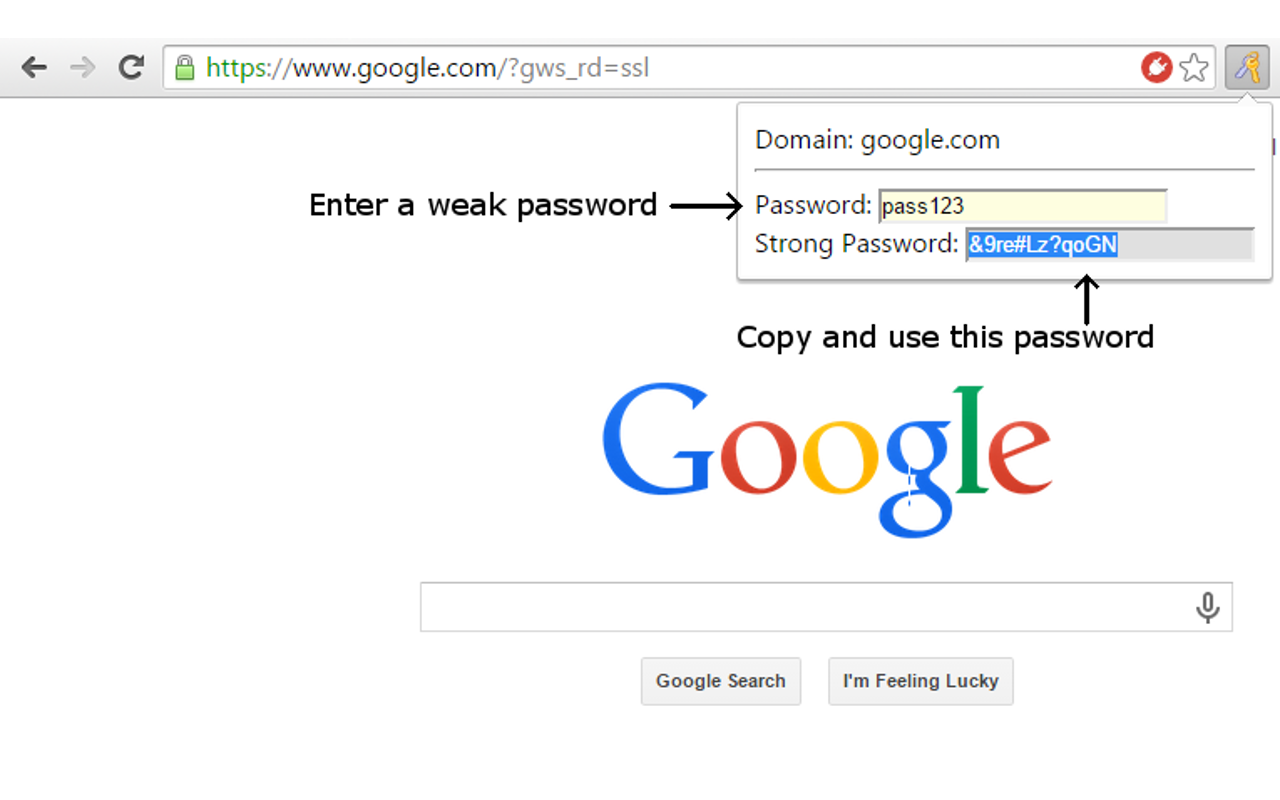 Password Hasher chrome谷歌浏览器插件_扩展第1张截图