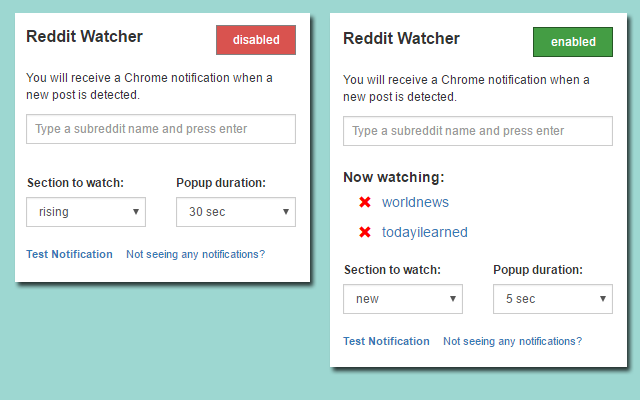 Reddit Watcher chrome谷歌浏览器插件_扩展第1张截图