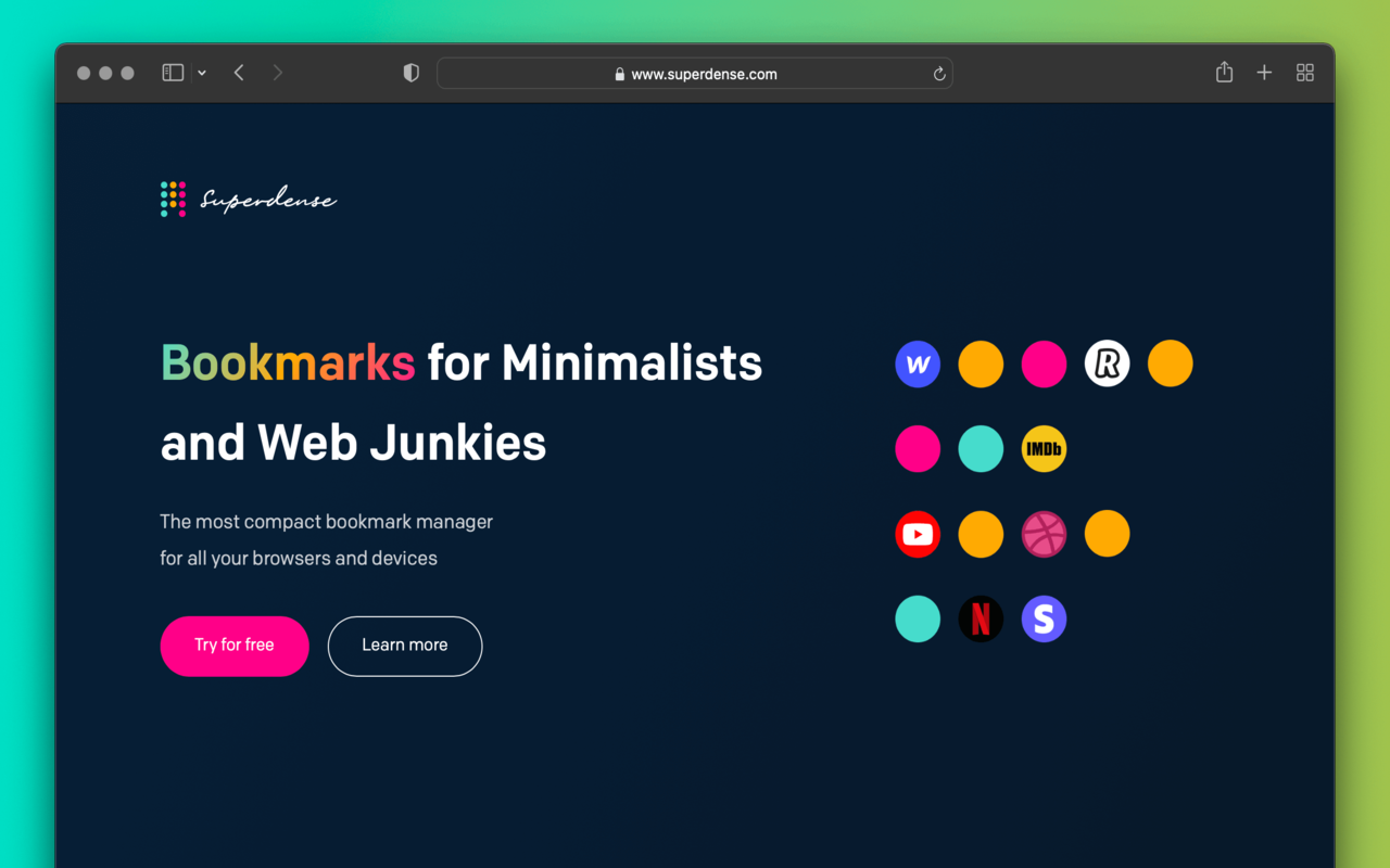 Superdense chrome谷歌浏览器插件_扩展第6张截图
