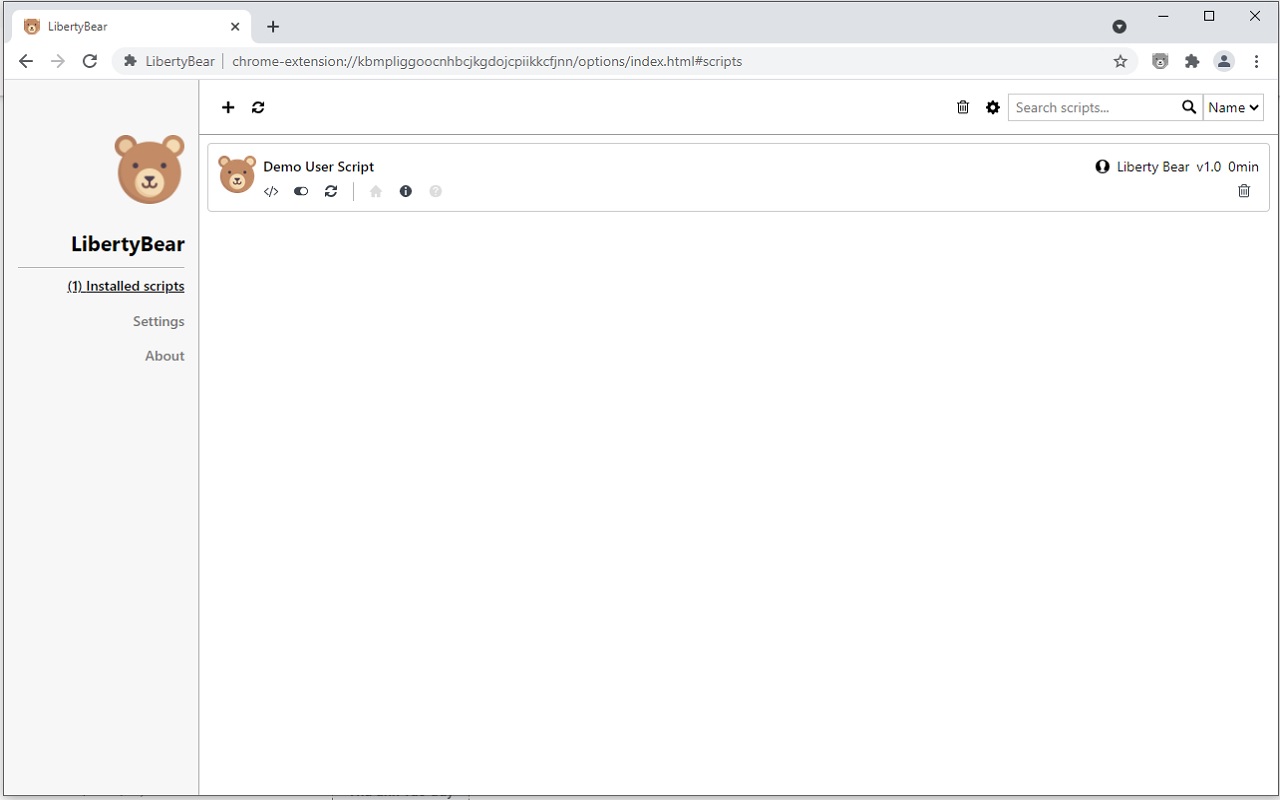 LibertyBear chrome谷歌浏览器插件_扩展第1张截图
