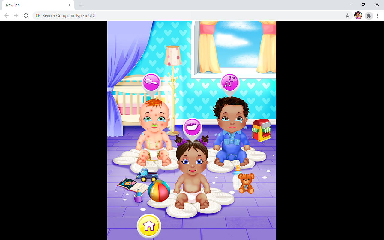 Babysitter Girl Game chrome谷歌浏览器插件_扩展第6张截图
