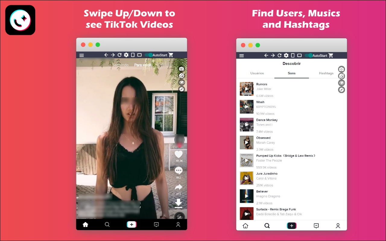 Web for TikTok chrome谷歌浏览器插件_扩展第1张截图