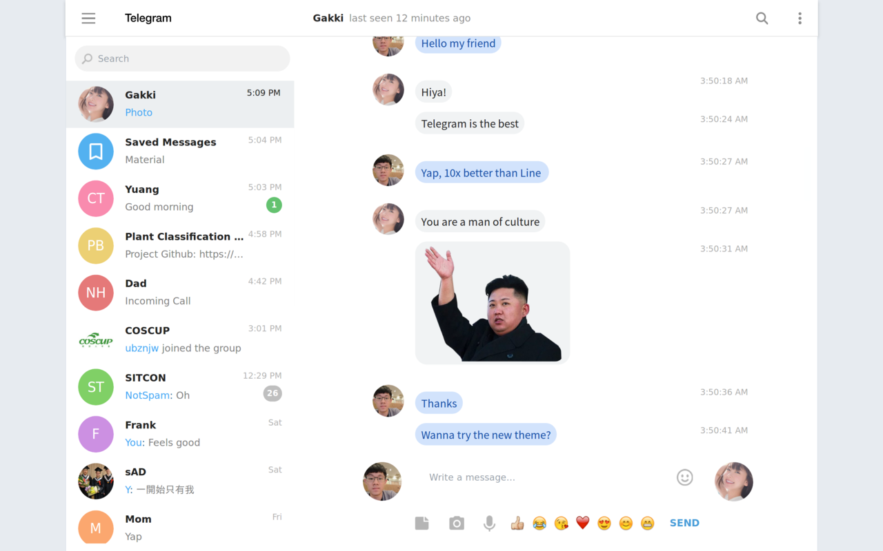 MaTerialgram chrome谷歌浏览器插件_扩展第2张截图