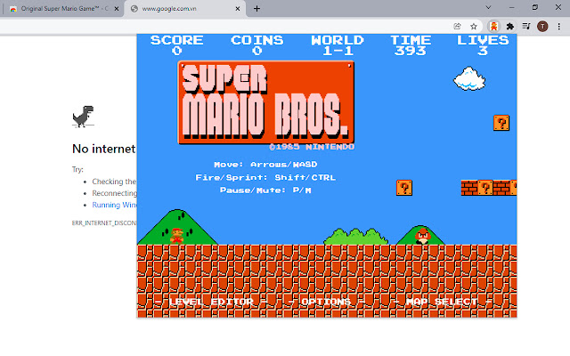 Original Super Mario Game™ chrome谷歌浏览器插件_扩展第1张截图