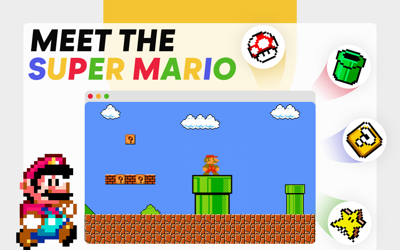 Super Mario Bros Game chrome谷歌浏览器插件_扩展第1张截图