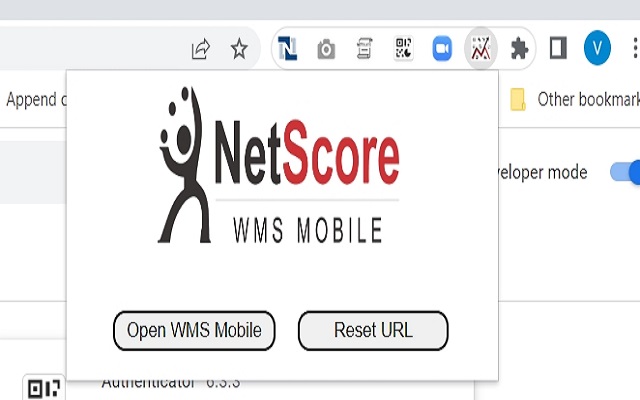 New NetScore WMS Mobile chrome谷歌浏览器插件_扩展第1张截图