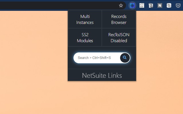 NetSuite Links chrome谷歌浏览器插件_扩展第1张截图