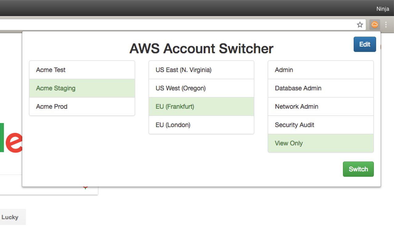 AWS Helper chrome谷歌浏览器插件_扩展第1张截图