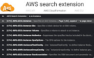 AWS Search Extension chrome谷歌浏览器插件_扩展第3张截图