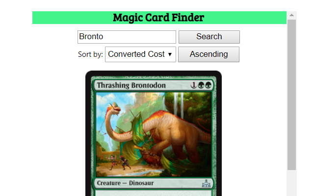 Magic Card Finder chrome谷歌浏览器插件_扩展第2张截图