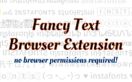 Fancy Text - Font Changer chrome谷歌浏览器插件_扩展第2张截图