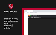 Web Blocker chrome谷歌浏览器插件_扩展第1张截图