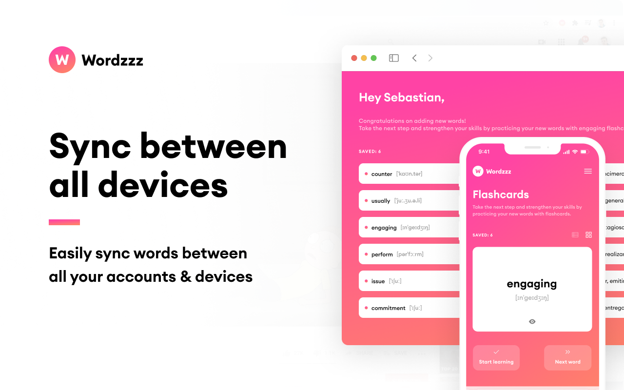 Wordzzz — Learn languages while surf & stream chrome谷歌浏览器插件_扩展第3张截图