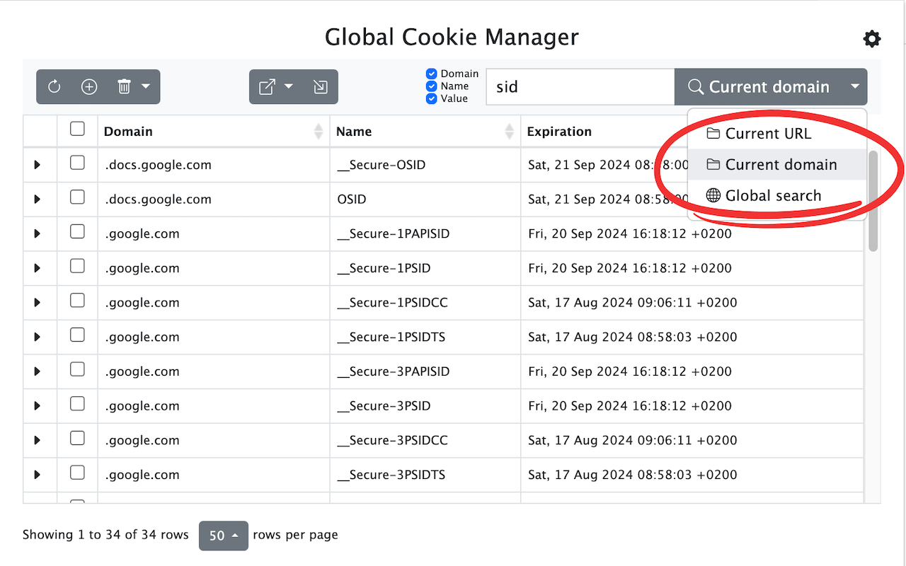 Global Cookie Manager chrome谷歌浏览器插件_扩展第5张截图