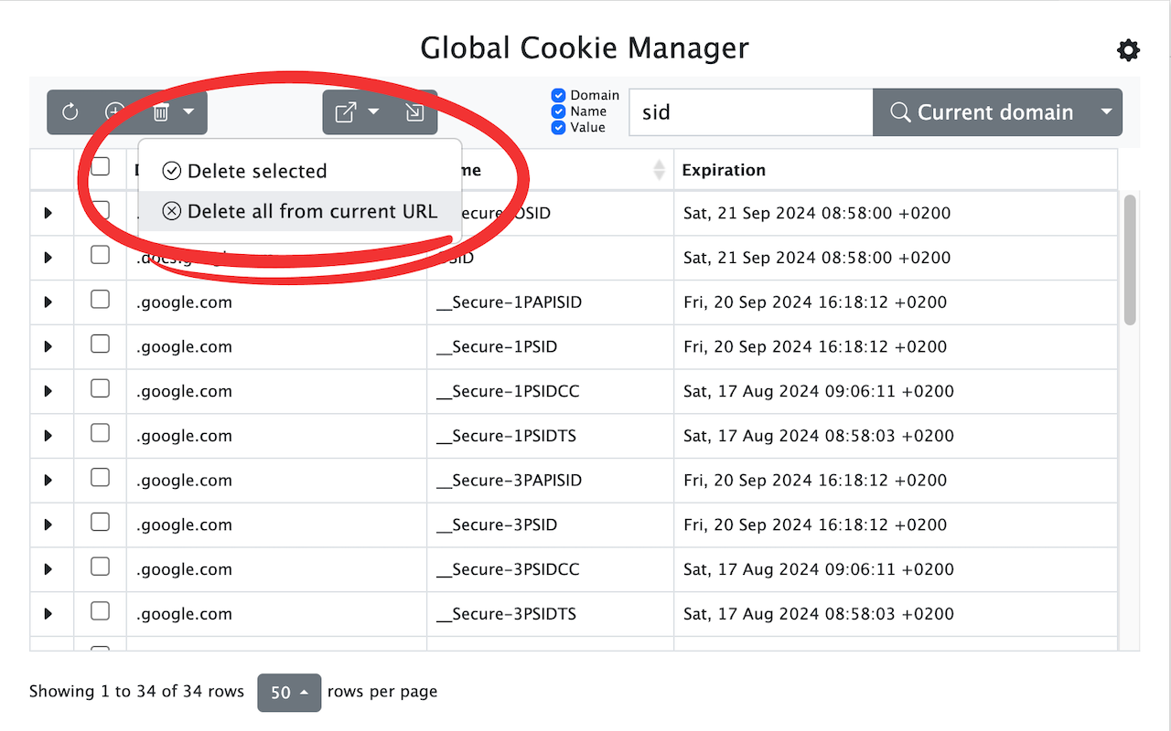 Global Cookie Manager chrome谷歌浏览器插件_扩展第10张截图