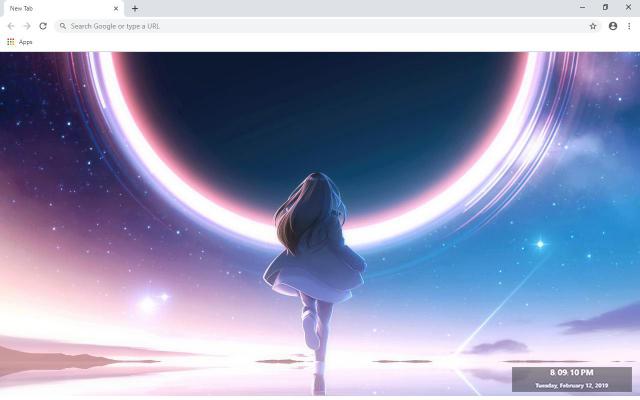 Anime Girls Wallpapers and New Tab chrome谷歌浏览器插件_扩展第1张截图