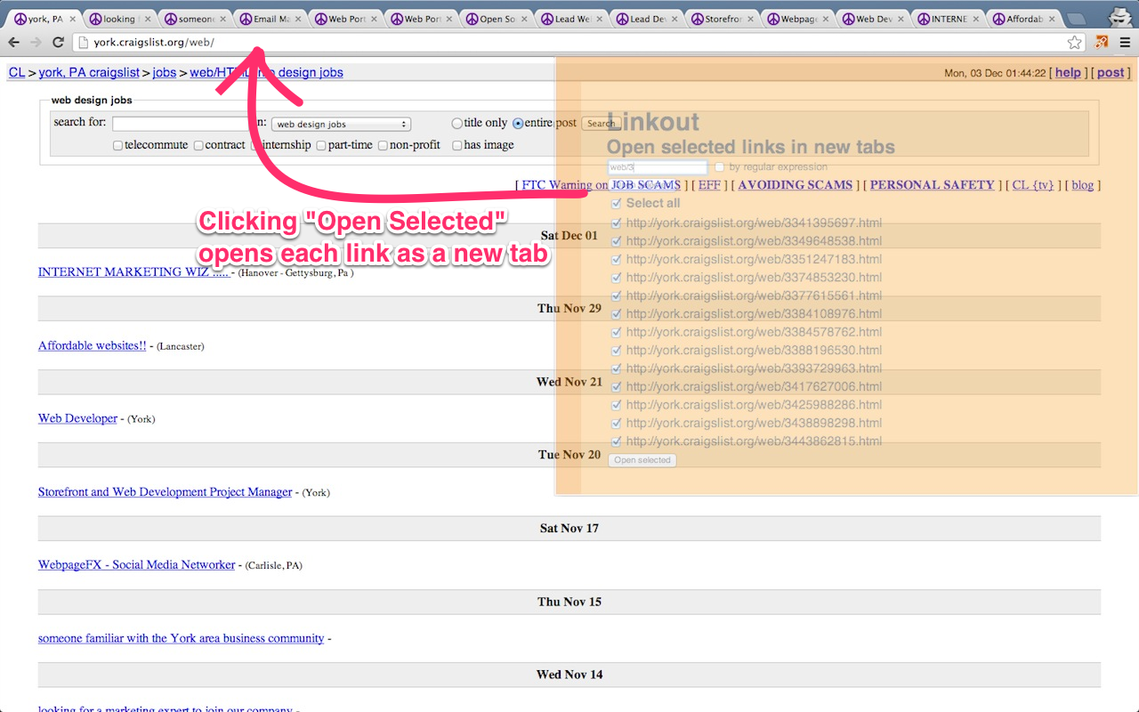 Linkout chrome谷歌浏览器插件_扩展第1张截图