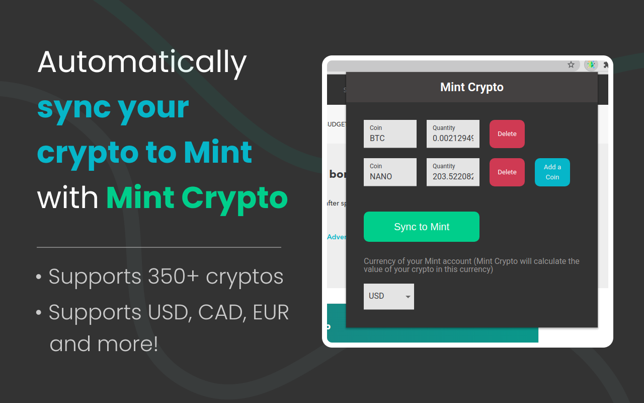 Mint Cryptocurrency chrome谷歌浏览器插件_扩展第4张截图