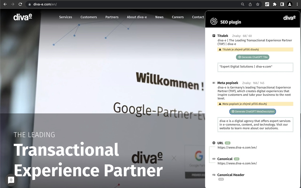SEO Plugin - diva-e chrome谷歌浏览器插件_扩展第6张截图