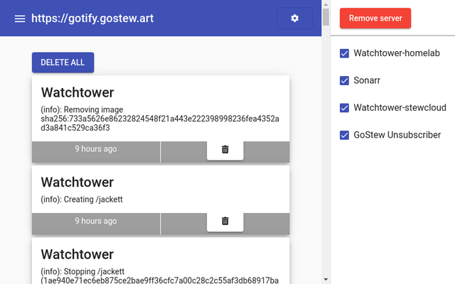 Gotify chrome谷歌浏览器插件_扩展第2张截图