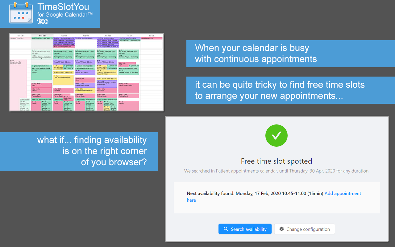 TimeSlotYou for Google Calendar™ chrome谷歌浏览器插件_扩展第3张截图