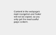 Web Content Copier chrome谷歌浏览器插件_扩展第1张截图