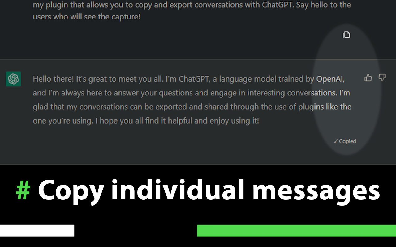 ChatGPT Save & Copy - Export your chats! chrome谷歌浏览器插件_扩展第3张截图