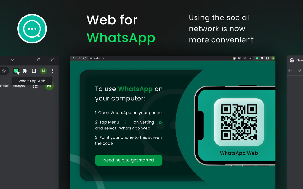 Web for WhatsApp chrome谷歌浏览器插件_扩展第1张截图