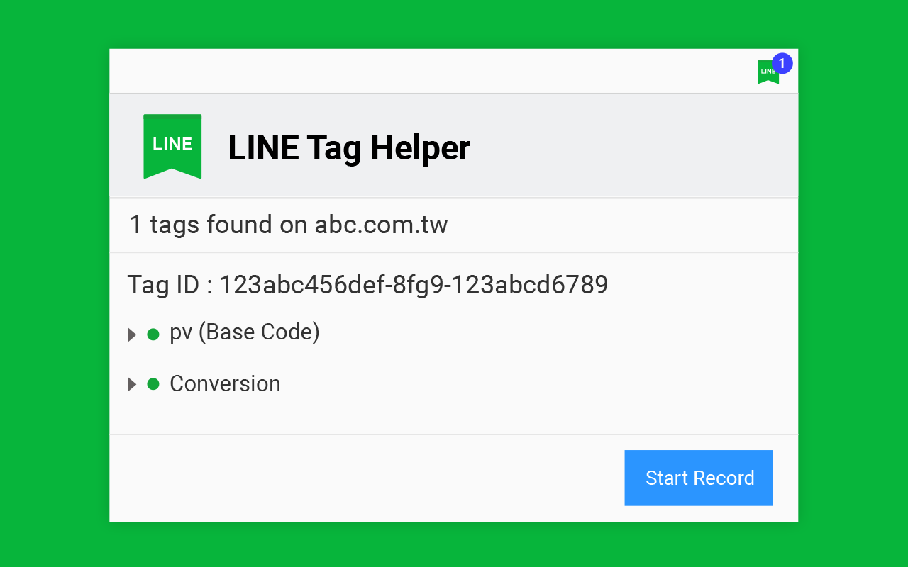 LINE Tag Helper chrome谷歌浏览器插件_扩展第1张截图