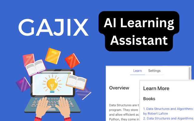 GAJIX: AI Learning Assistant chrome谷歌浏览器插件_扩展第1张截图