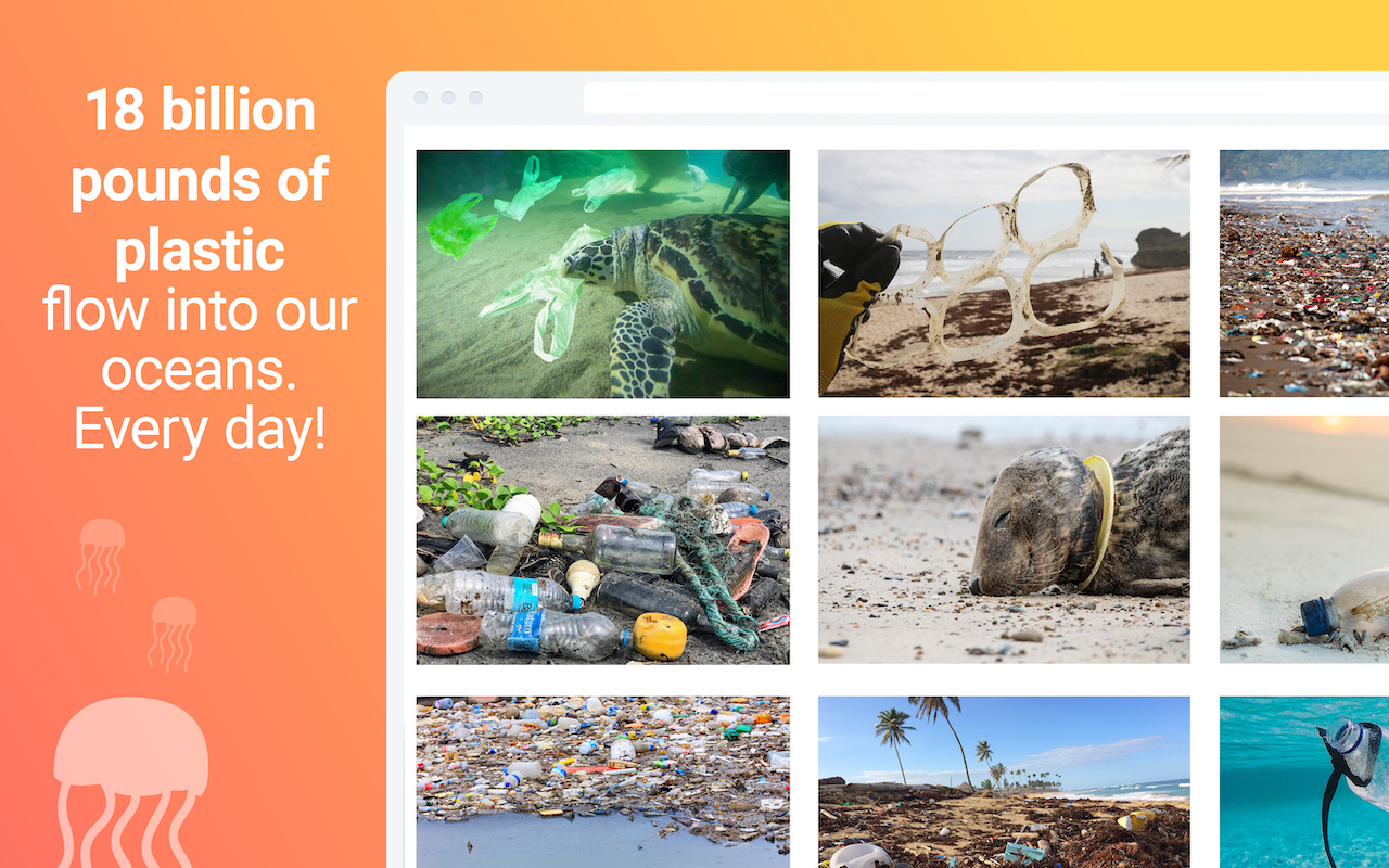 OceanHero -Save the oceans by surfing the web chrome谷歌浏览器插件_扩展第4张截图