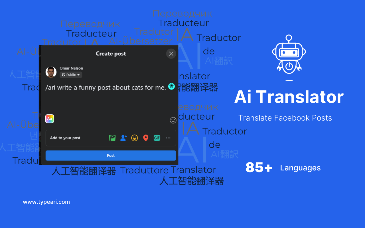 Ai Translator for Textbox Powered by ChatGPT chrome谷歌浏览器插件_扩展第2张截图