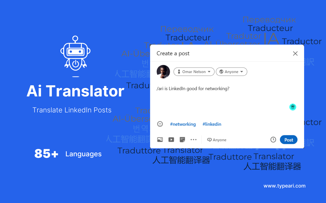 Ai Translator for Textbox Powered by ChatGPT chrome谷歌浏览器插件_扩展第3张截图