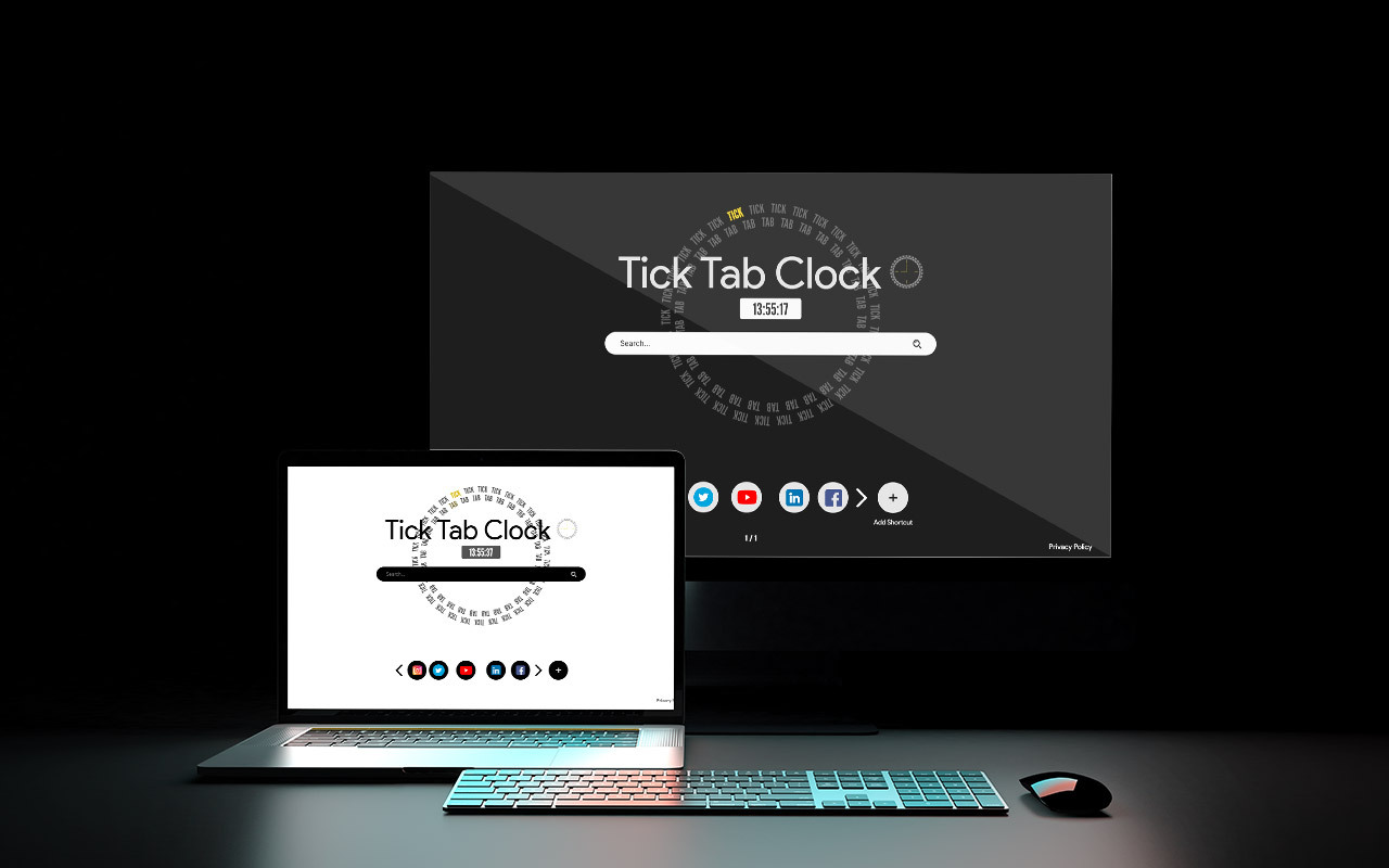 Tick Tab Clock chrome谷歌浏览器插件_扩展第1张截图