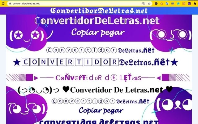 ▷Convertidor De Letras(☉̃ₒ☉)✅ConvertidorLetra chrome谷歌浏览器插件_扩展第3张截图