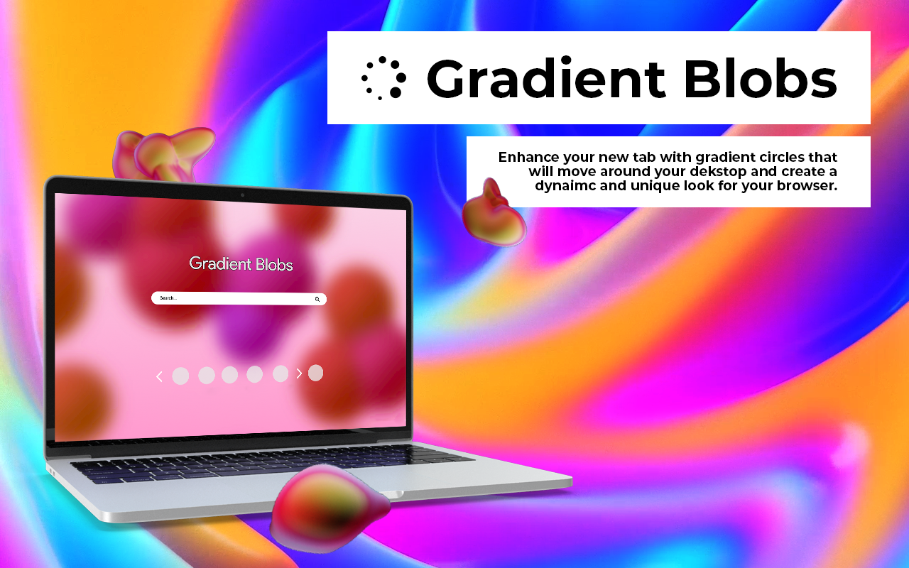 Gradient Blobs chrome谷歌浏览器插件_扩展第2张截图