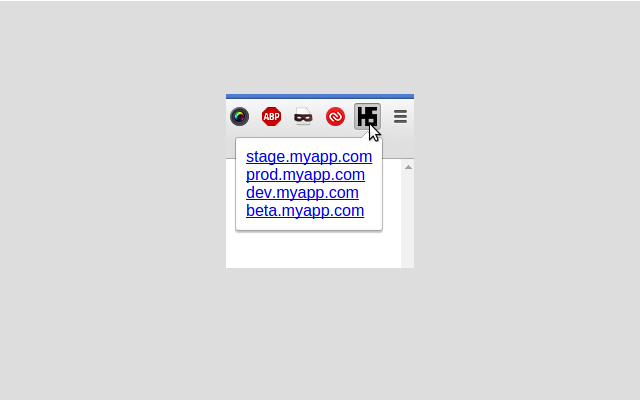 HostSwitcher chrome谷歌浏览器插件_扩展第1张截图