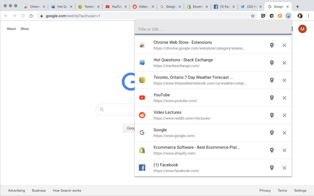 Tab Finder chrome谷歌浏览器插件_扩展第1张截图