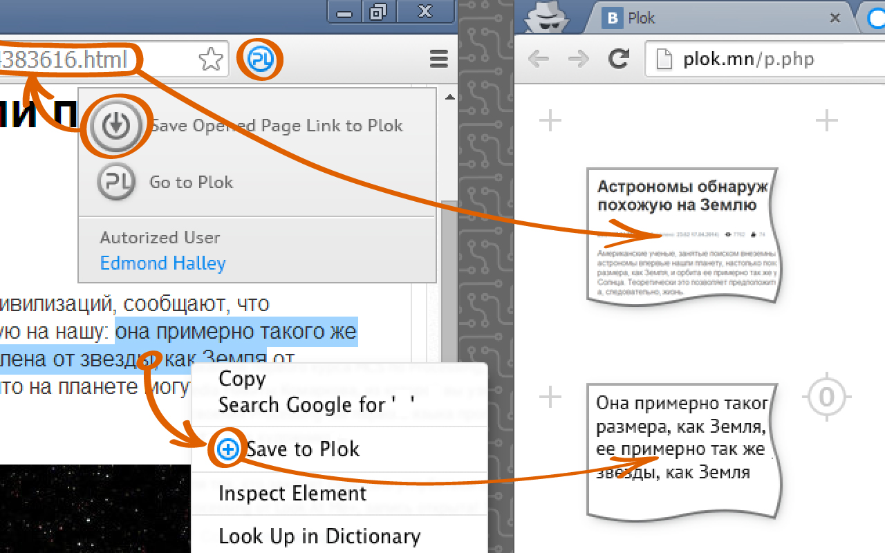 Plok chrome谷歌浏览器插件_扩展第3张截图